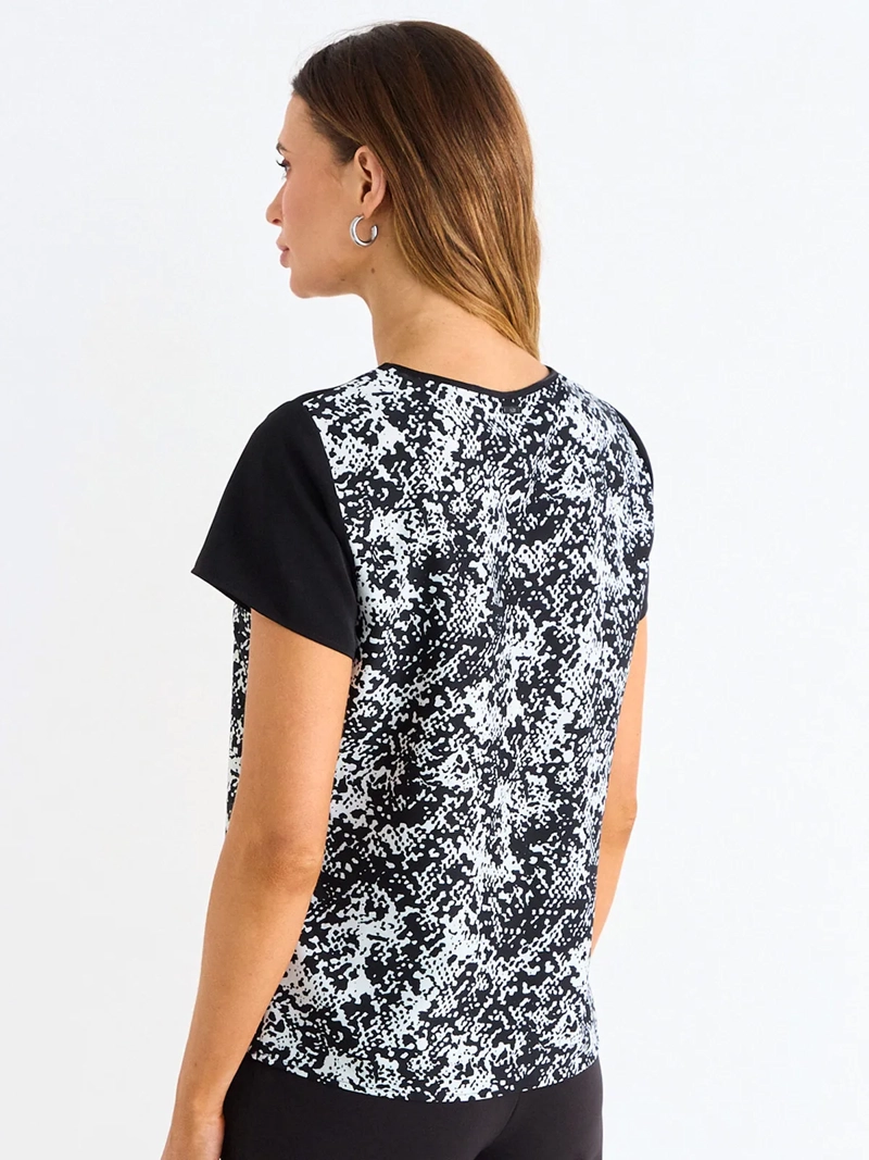 BLUSA MUJER ASH MANGA CORTA - 4