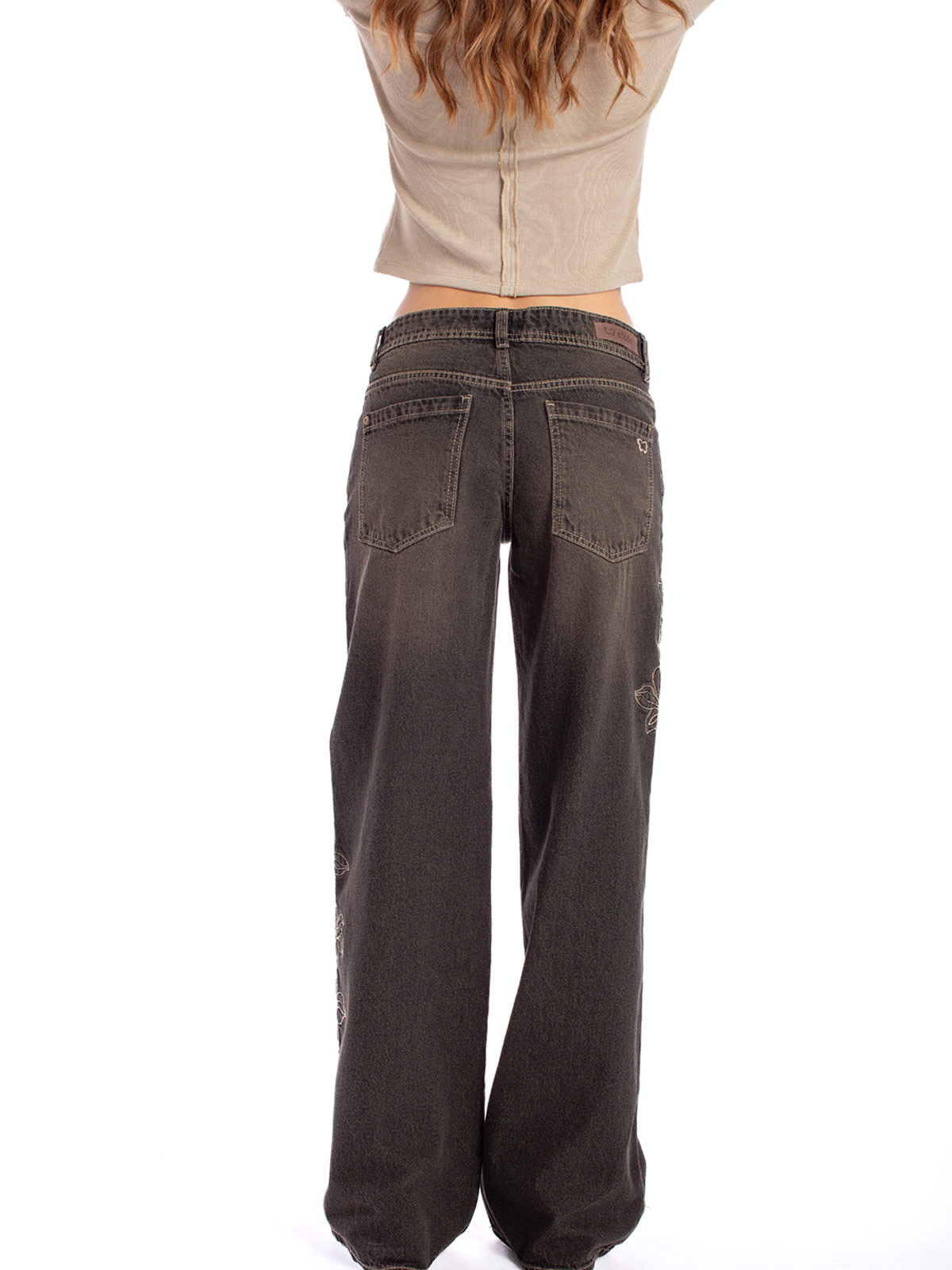 JEANS MUJER EFESIS ALGODÓN DIRTY - 5
