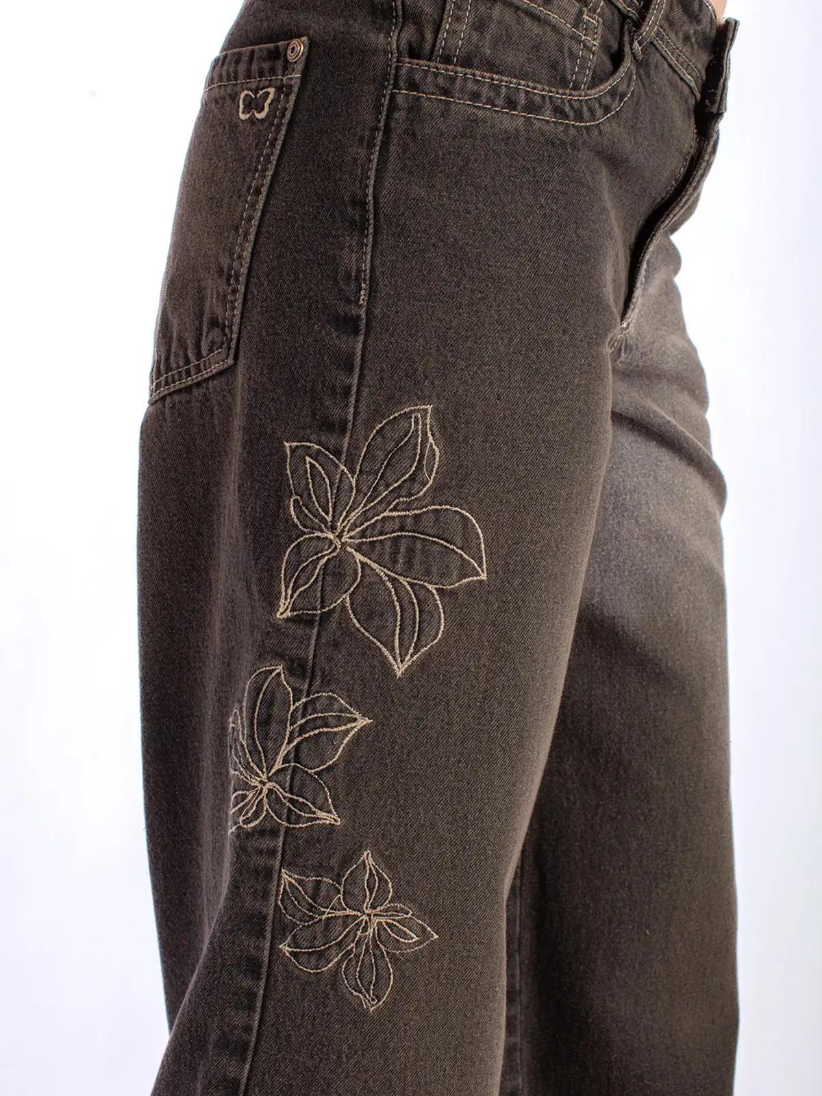 JEANS MUJER EFESIS ALGODÓN DIRTY - 6
