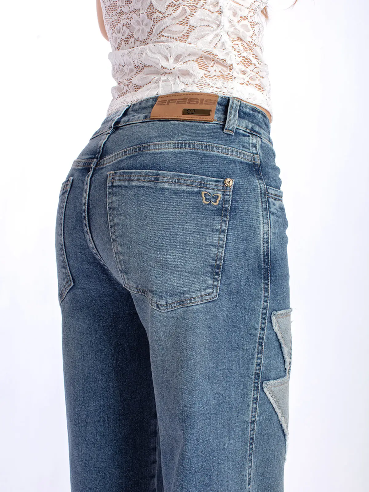 JEANS MUJER EFESIS ALGODÓN LULU - 4
