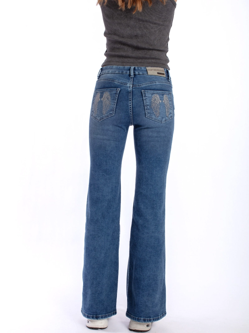 JEANS MUJER EFESIS ALGODÓN WINGS - 4