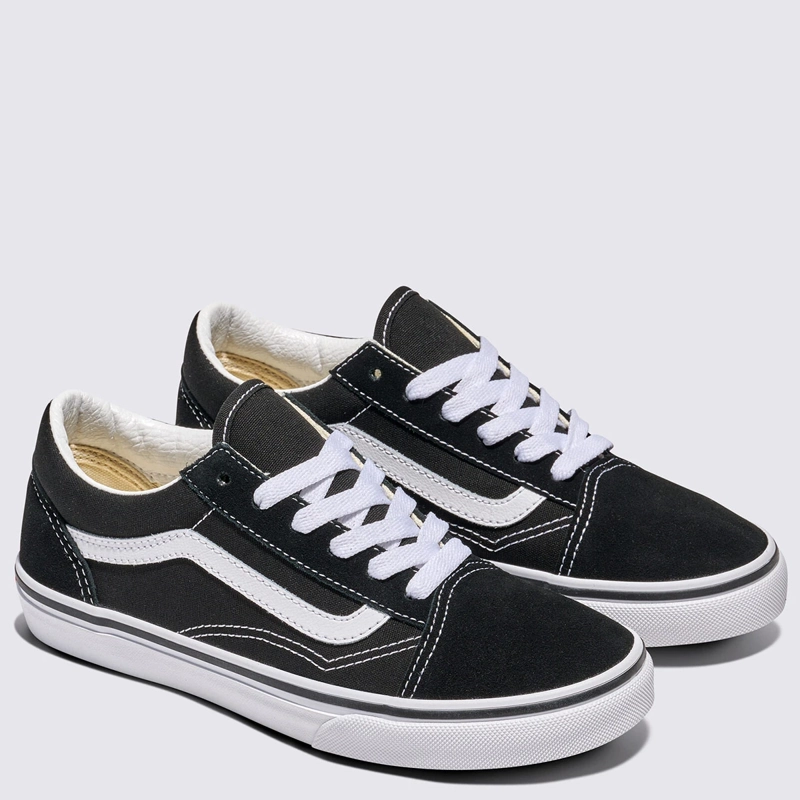 ZAPATILLAS NIÑO VANS URBANAS NEGRO OLD SKOOL - 2