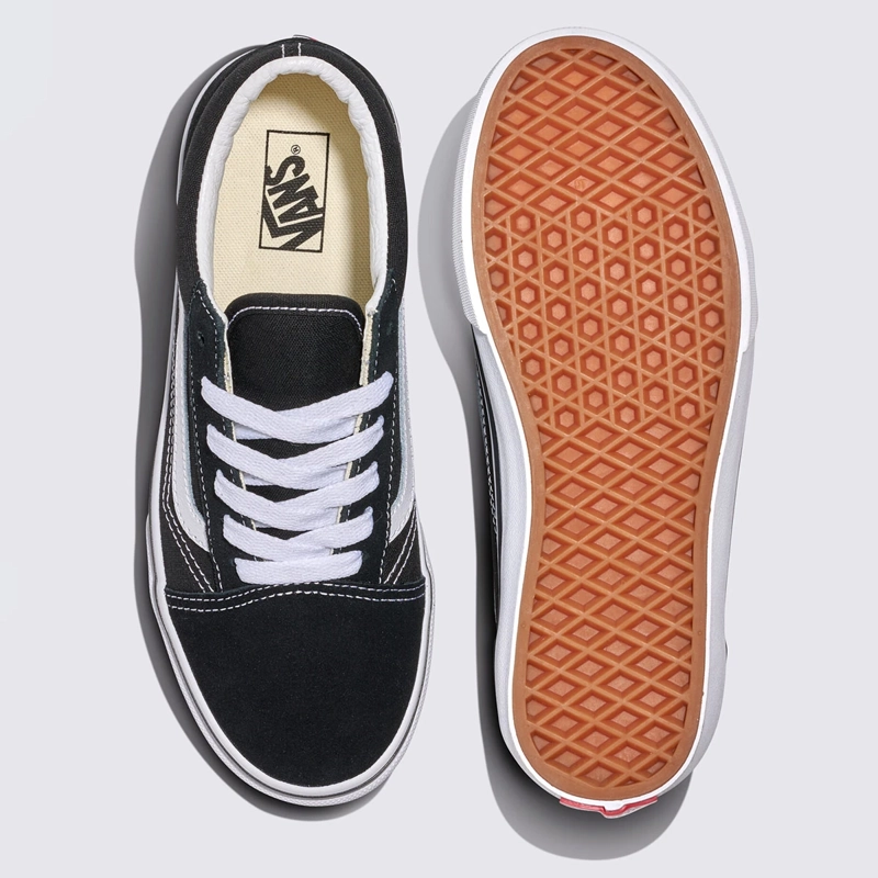 ZAPATILLAS NIÑO VANS URBANAS NEGRO OLD SKOOL - 3