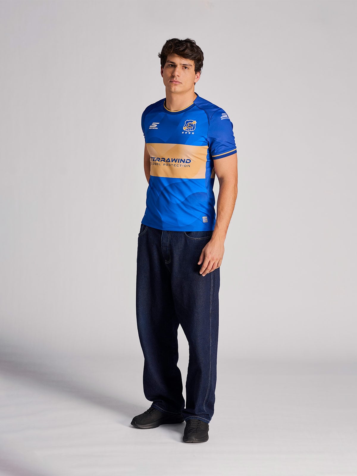 CAMISETA HOMBRE SKECHERS OFICIAL EVERTON LOCAL - 5