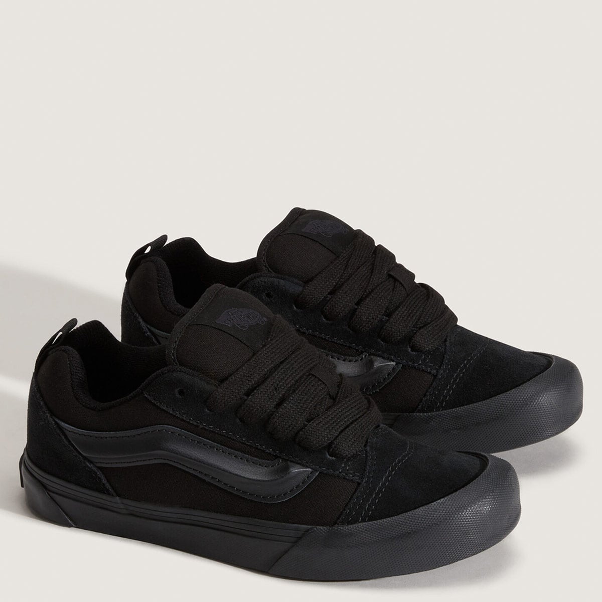 ZAPATILLAS NIÑO VANS URBANAS NEGRO KNU SKOOL CUERO - 2