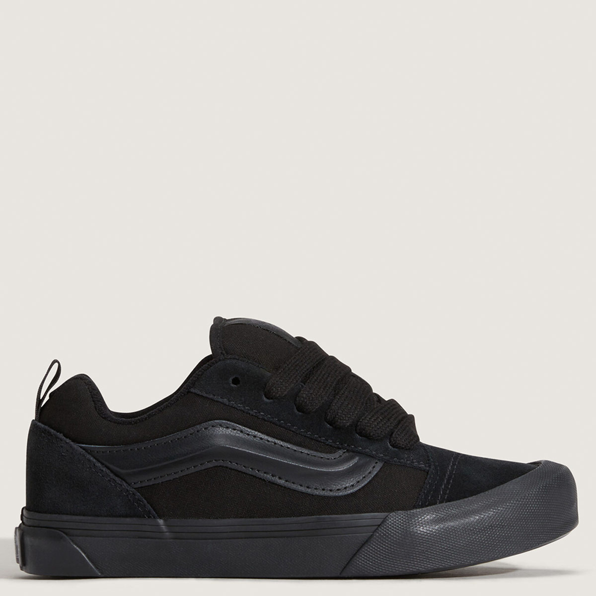 ZAPATILLAS NIÑO VANS URBANAS NEGRO KNU SKOOL CUERO