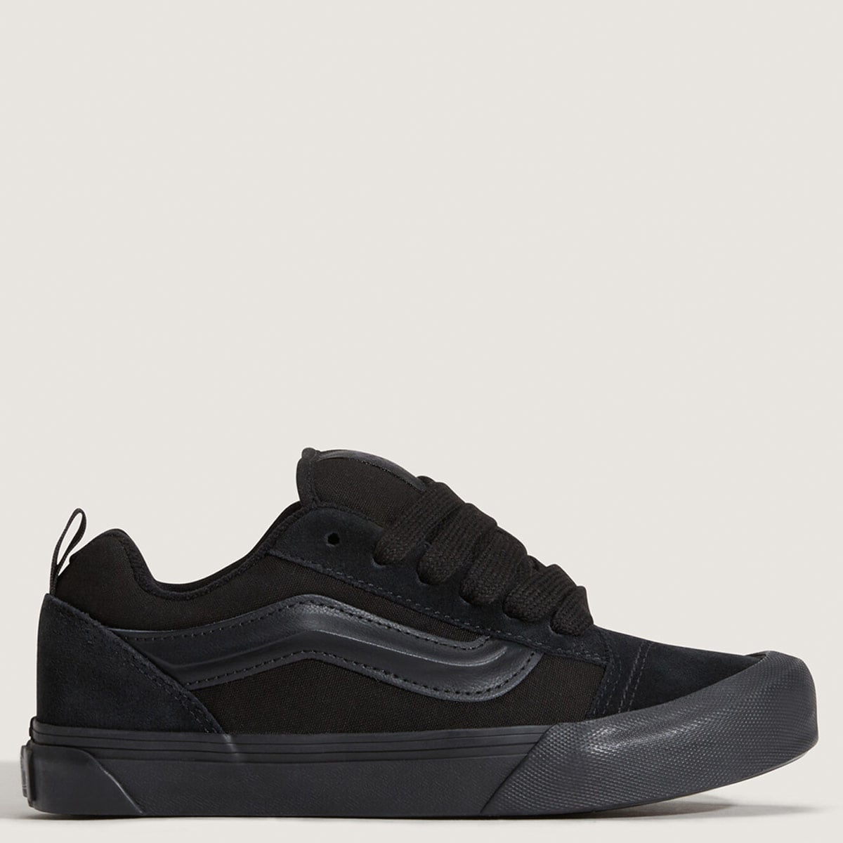 ZAPATILLAS NIÑO VANS URBANAS NEGRO KNU SKOOL CUERO - 1