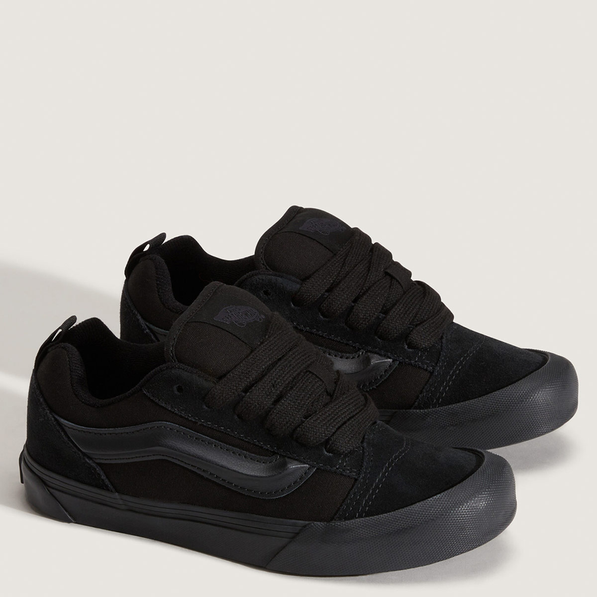 ZAPATILLAS NIÑO VANS URBANAS NEGRO KNU SKOOL CUERO - 2