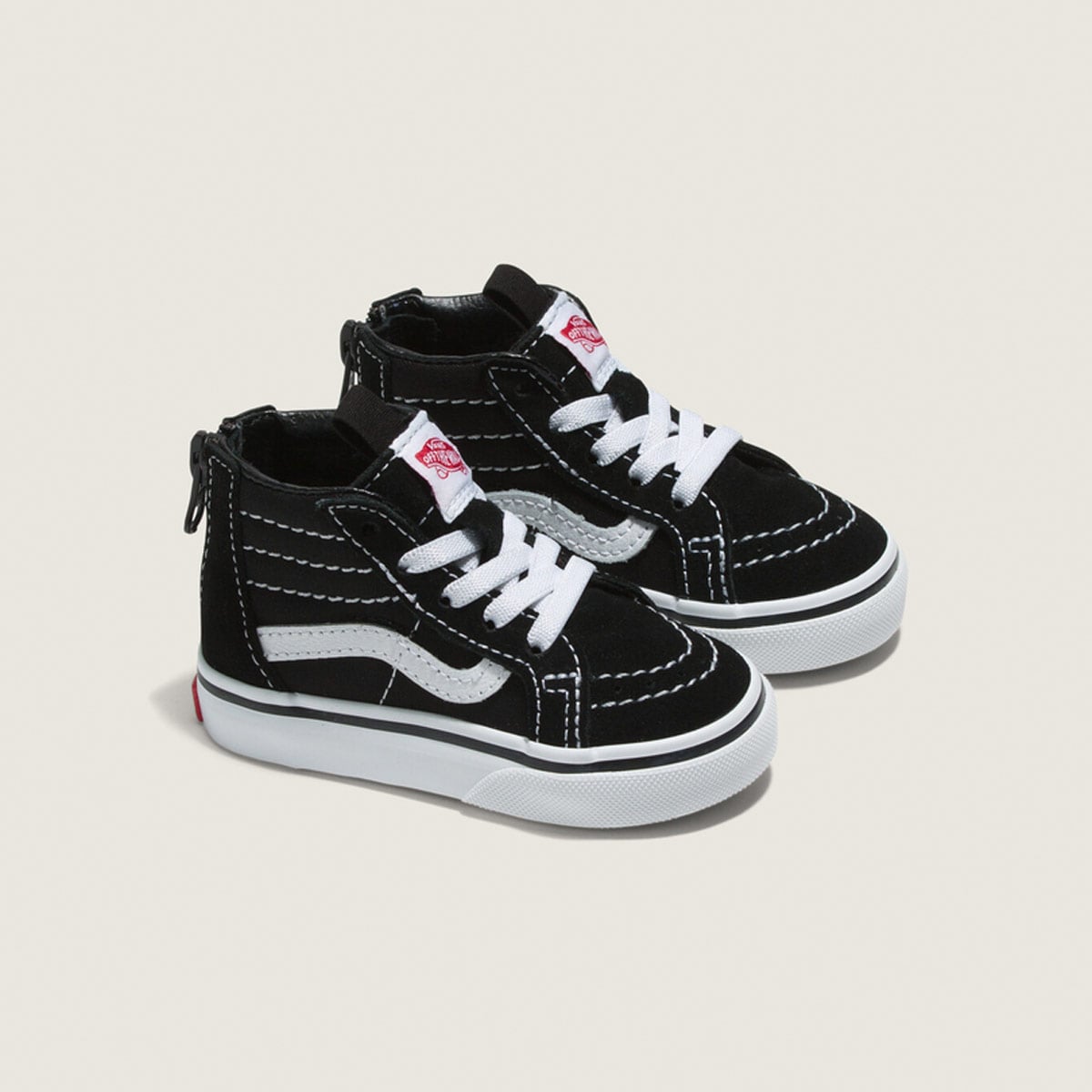 ZAPATILLAS NIÑO VANS URBANAS NEGRO TD SK8-HI ZIP - 2