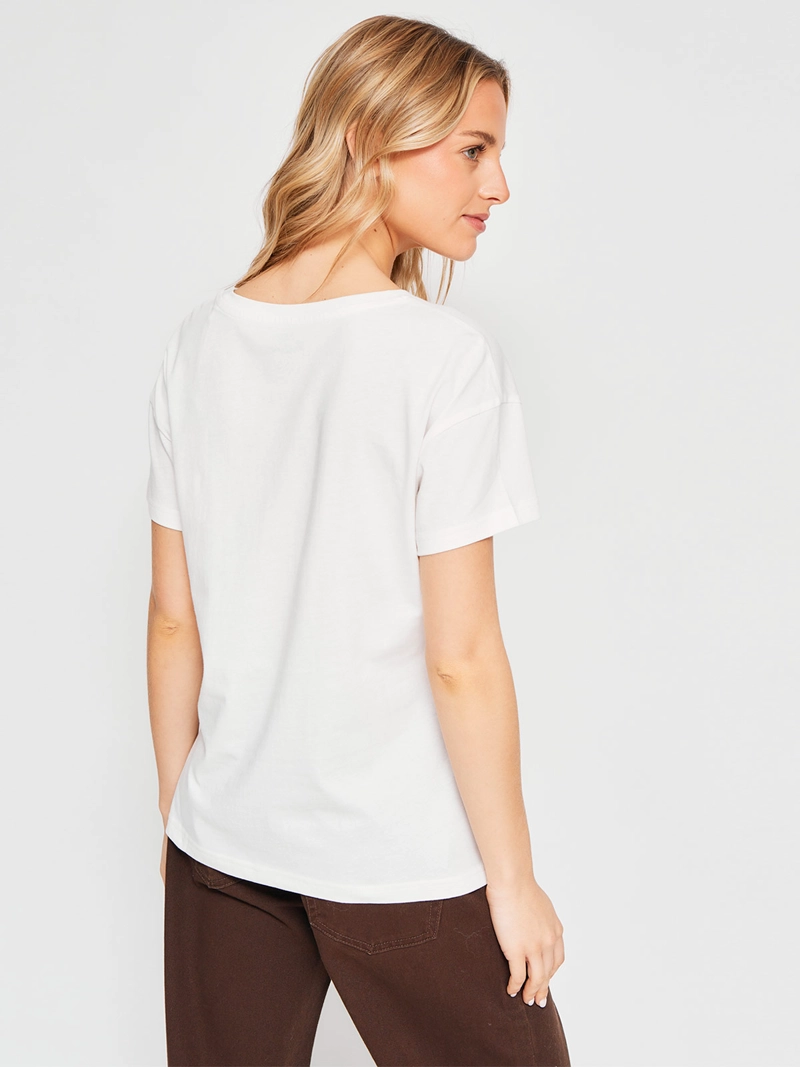 POLERA MUJER INDEX ALGODÓN MANGA CORTA - 2