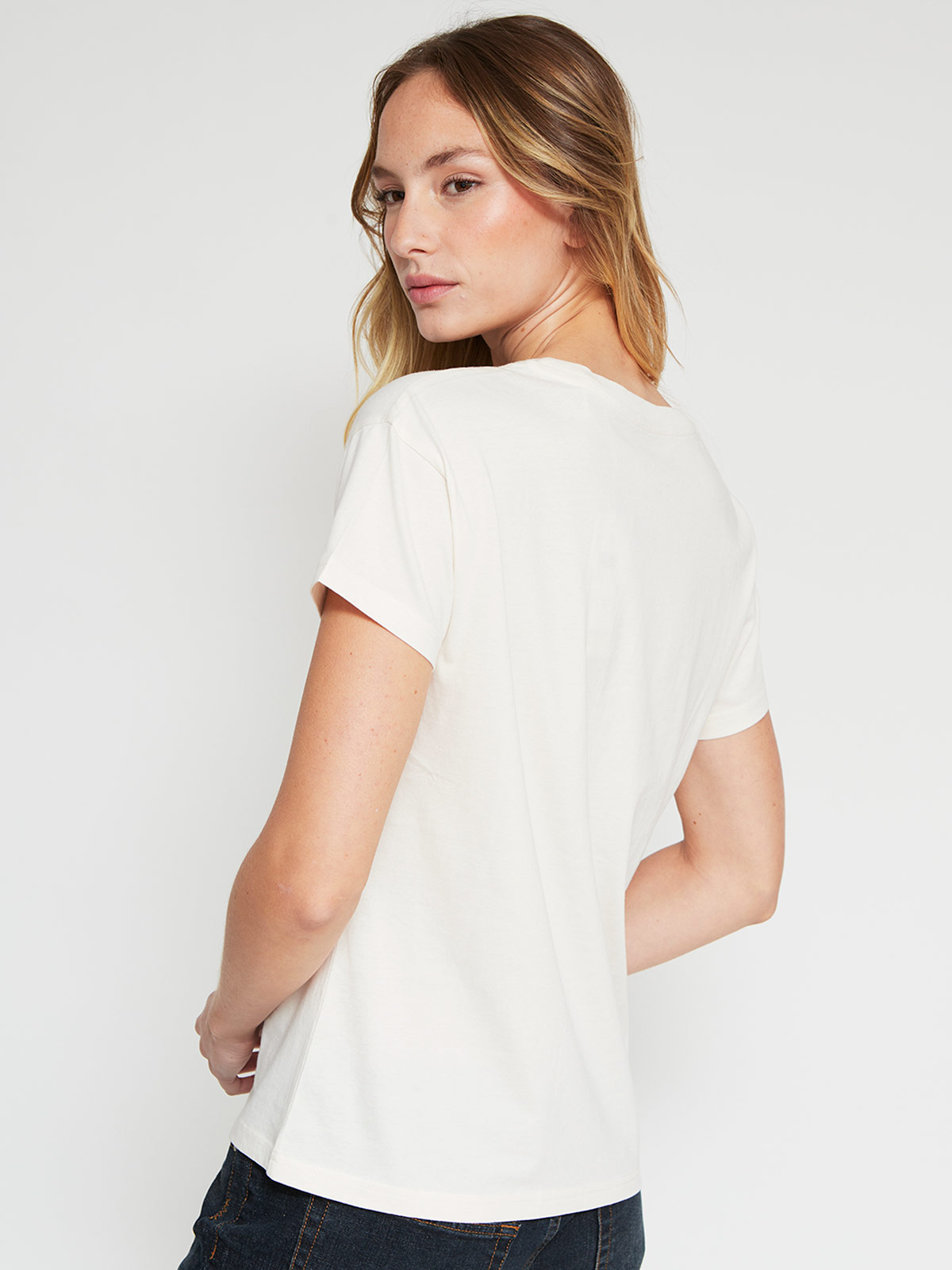 POLERA MUJER INDEX ALGODÓN MANGA CORTA - 2