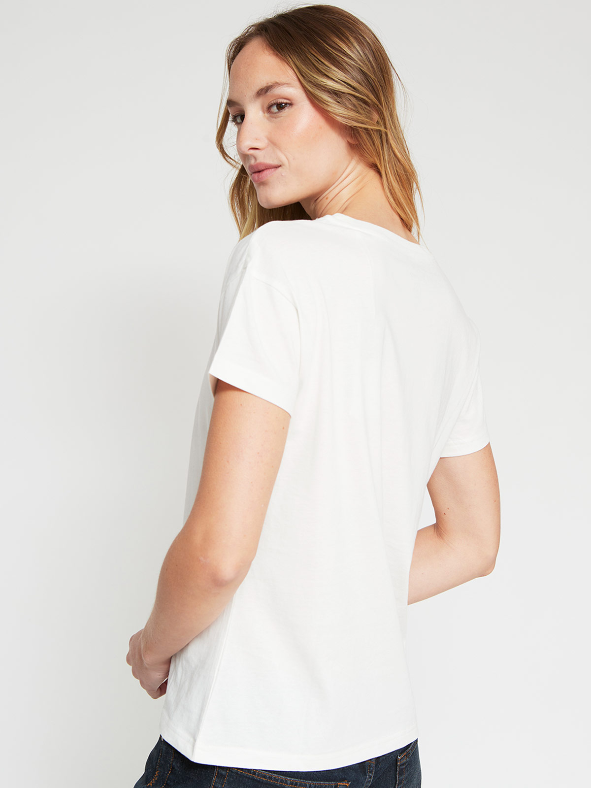 POLERA MUJER INDEX ALGODÓN MANGA CORTA - 2