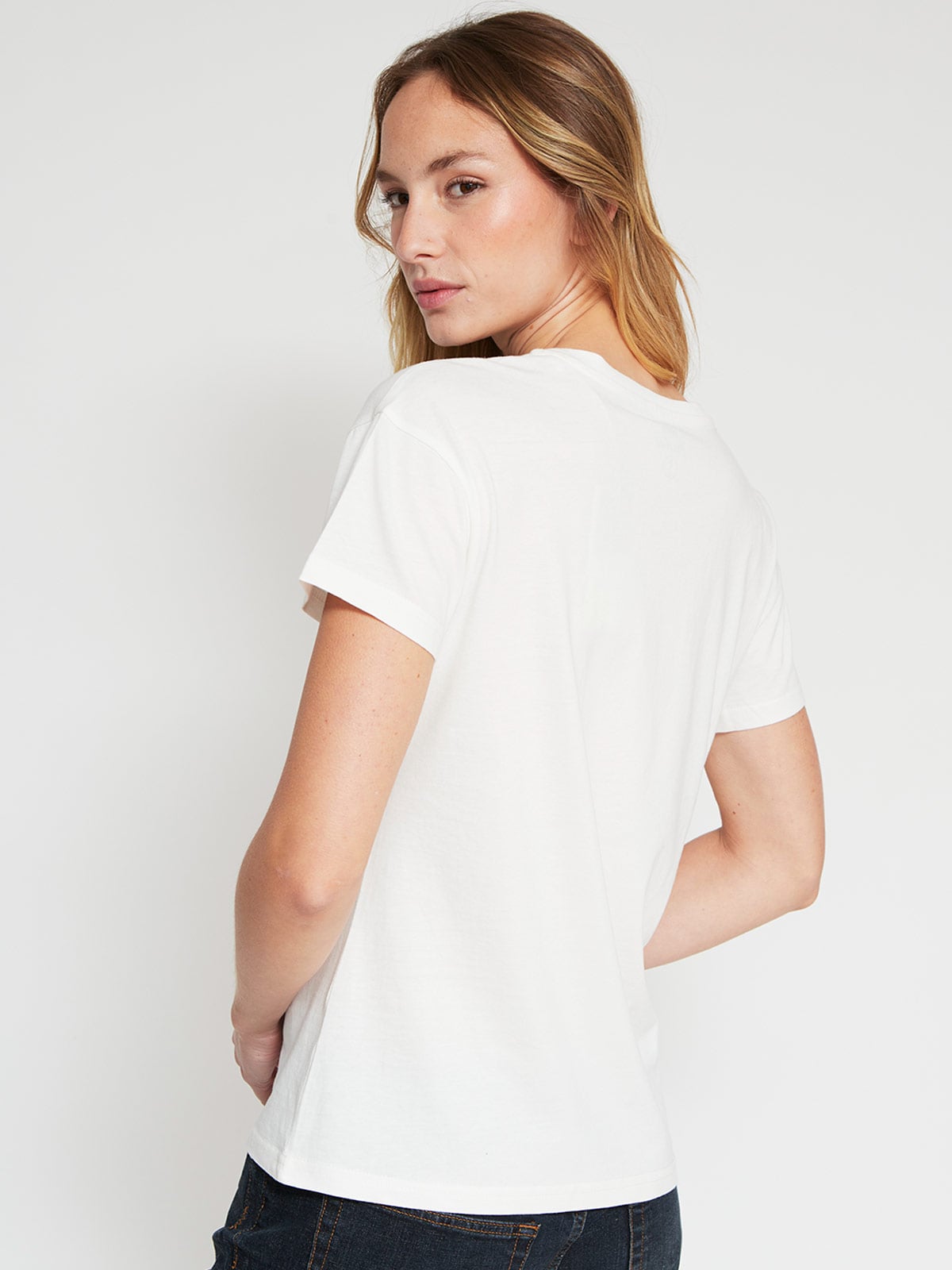 POLERA MUJER INDEX ALGODÓN MANGA CORTA - 2