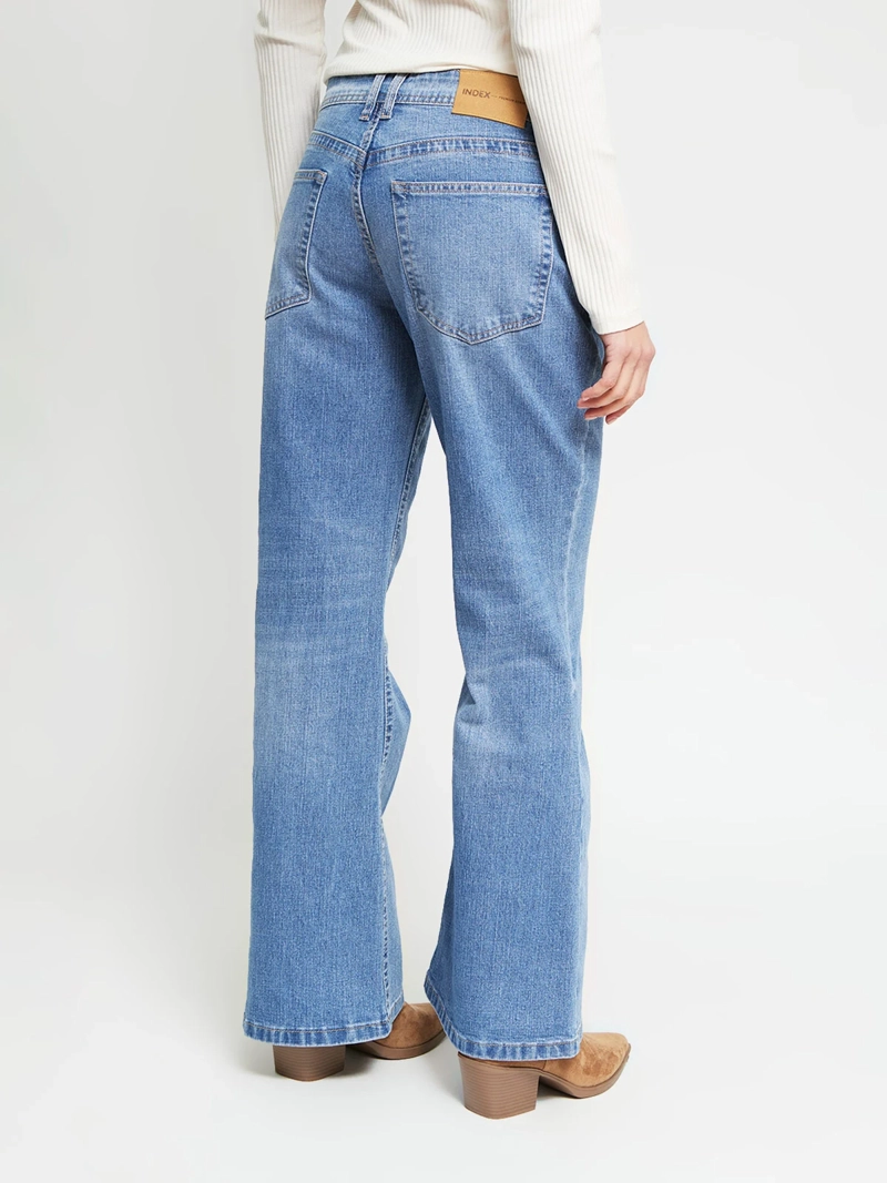 JEANS MUJER INDEX ALGODÓN FLARE RELAX - 3