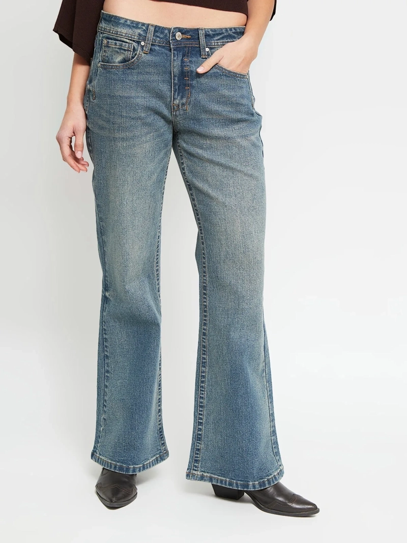 JEANS MUJER INDEX ALGODÓN FLARE RELAX - 2