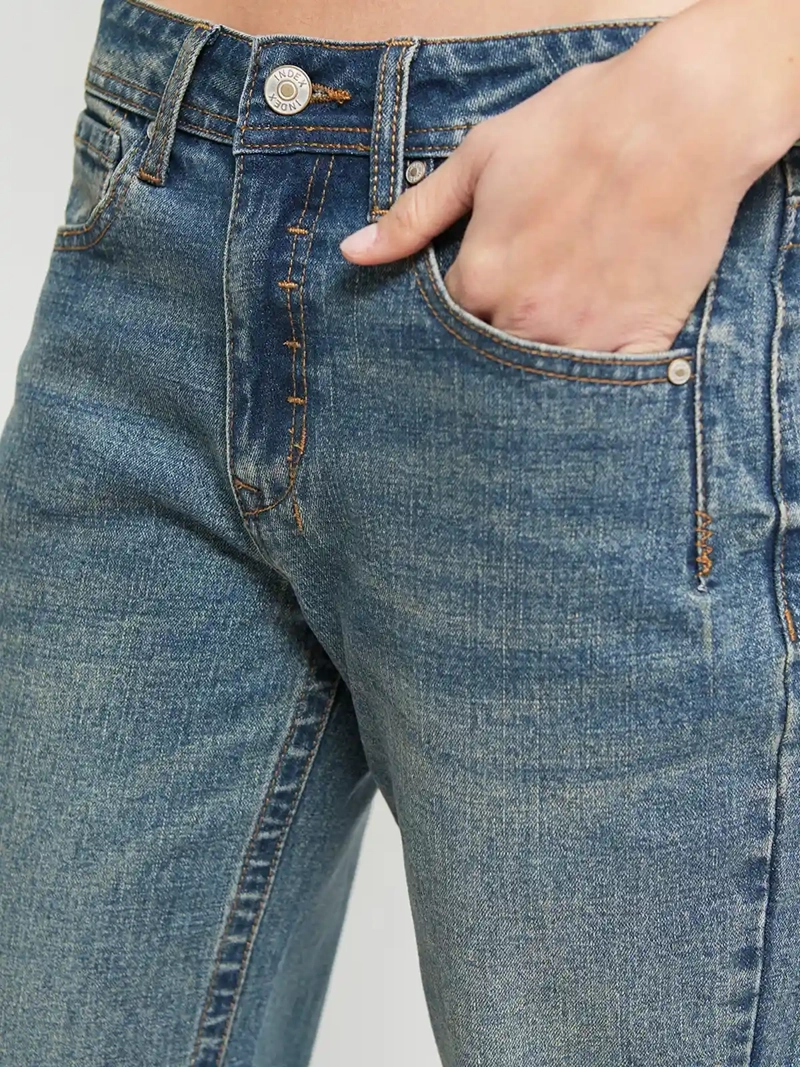 JEANS MUJER INDEX ALGODÓN FLARE RELAX - 4