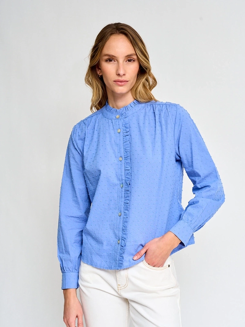 BLUSA MUJER REGATTA ALGODÓN MANGA LARGA - 2