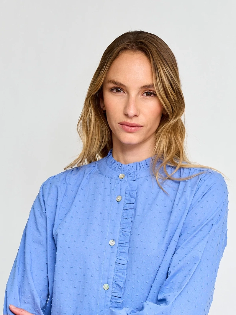 BLUSA MUJER REGATTA ALGODÓN MANGA LARGA - 4