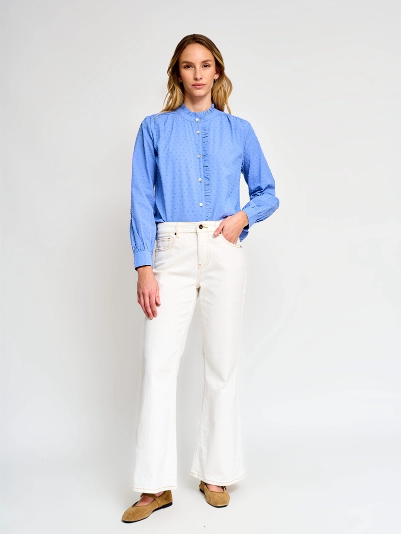 BLUSA MUJER REGATTA ALGODÓN MANGA LARGA - 5