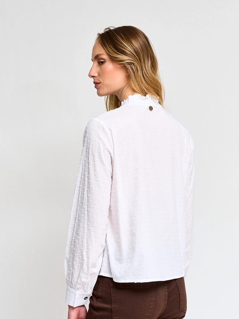 BLUSA MUJER REGATTA ALGODÓN MANGA LARGA - 3