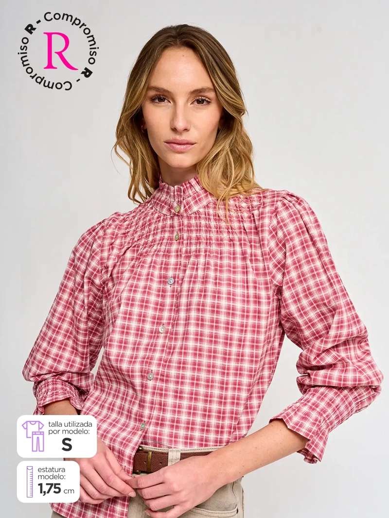 BLUSA MUJER REGATTA ALGODÓN MANGA LARGA - 1