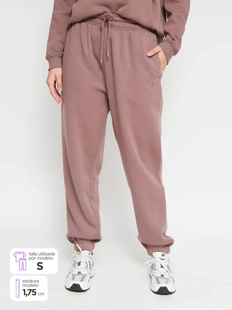 PANTALÓN BUZO MUJER HEAD - 1