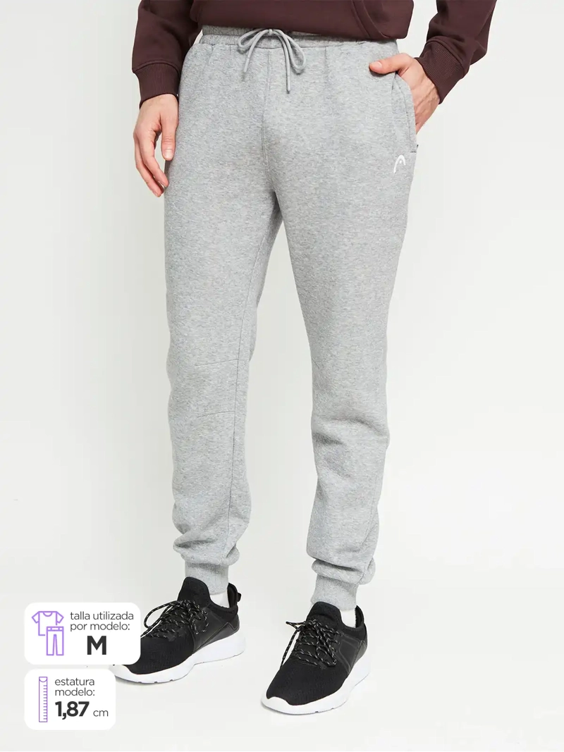 PANTALÓN BUZO HOMBRE HEAD ALGODÓN - 1