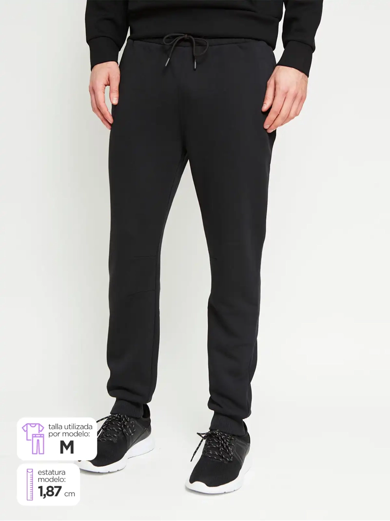 PANTALÓN BUZO HOMBRE HEAD ALGODÓN - 1