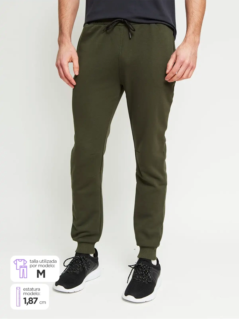 PANTALÓN BUZO HOMBRE HEAD ALGODÓN - 1