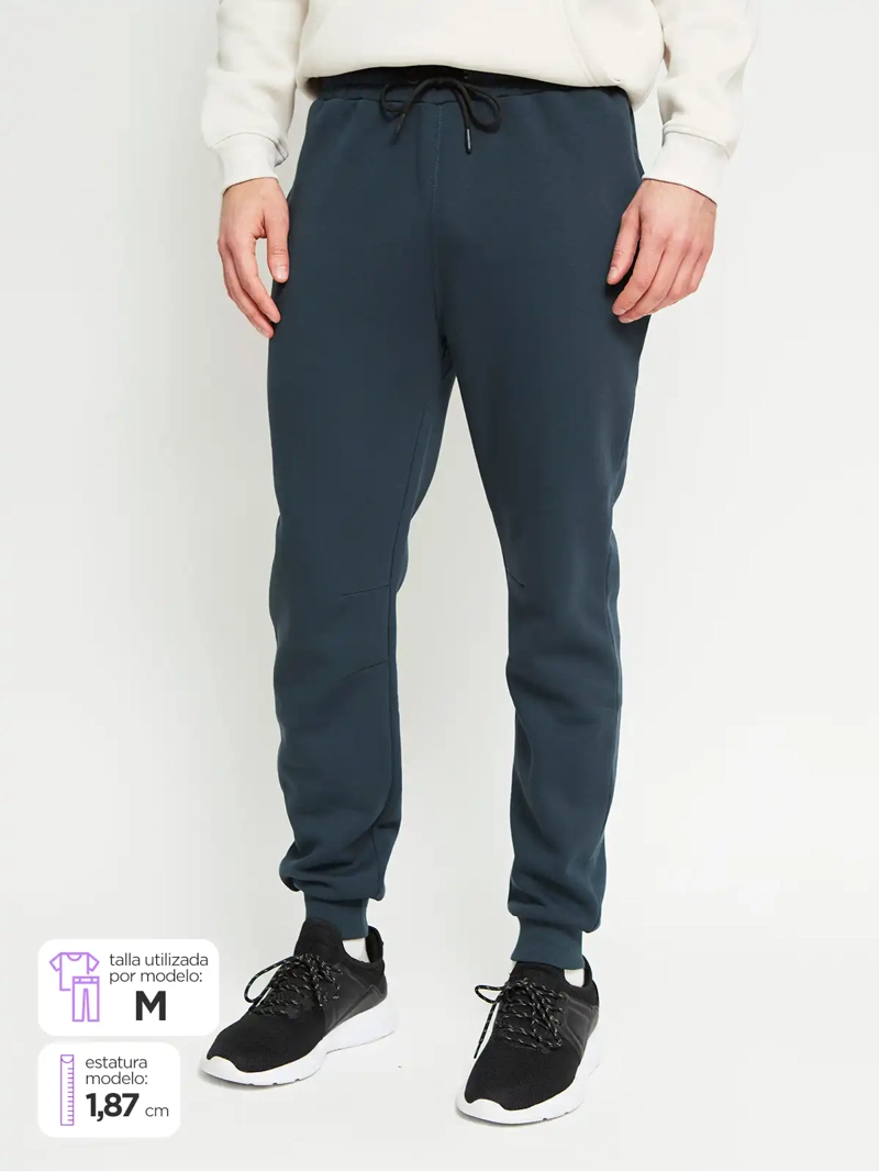 PANTALÓN BUZO HOMBRE HEAD ALGODÓN - 1