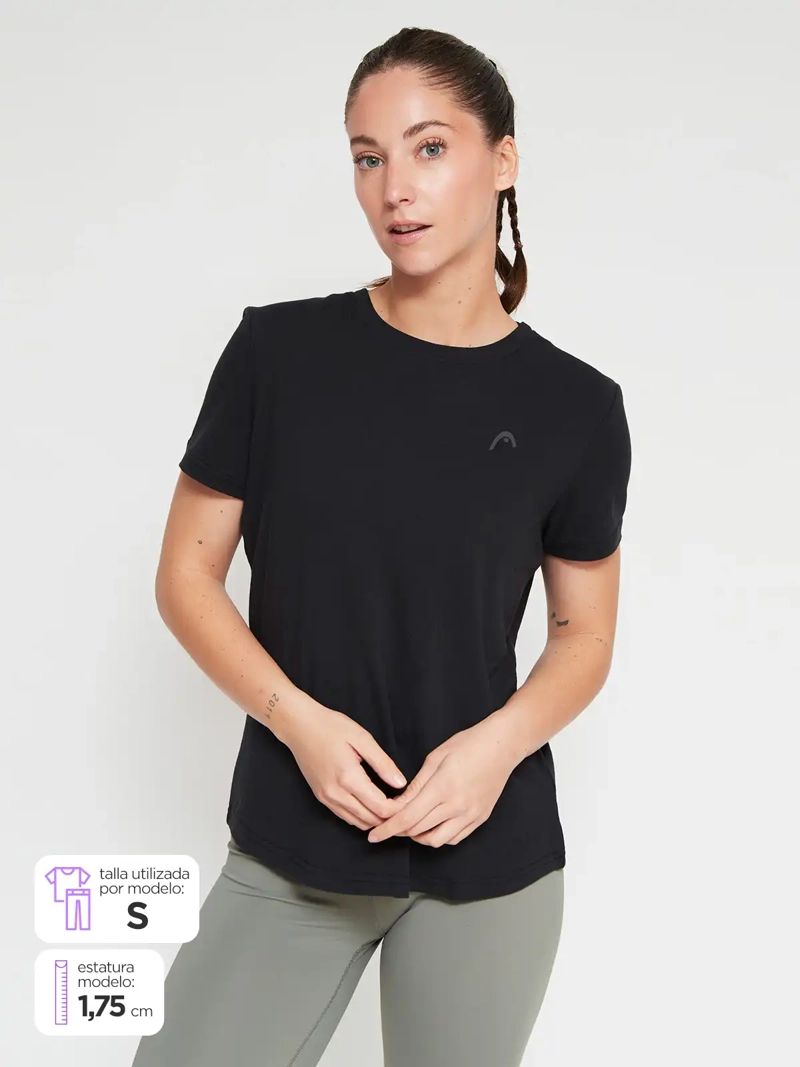 POLERA MUJER HEAD ALGODÓN - 1