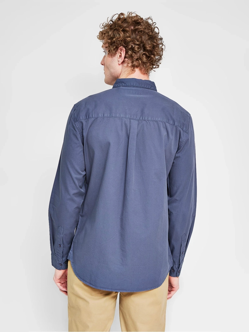 CAMISA HOMBRE MARQUIS ALGODÓN MANGA LARGA LAVADA - 2