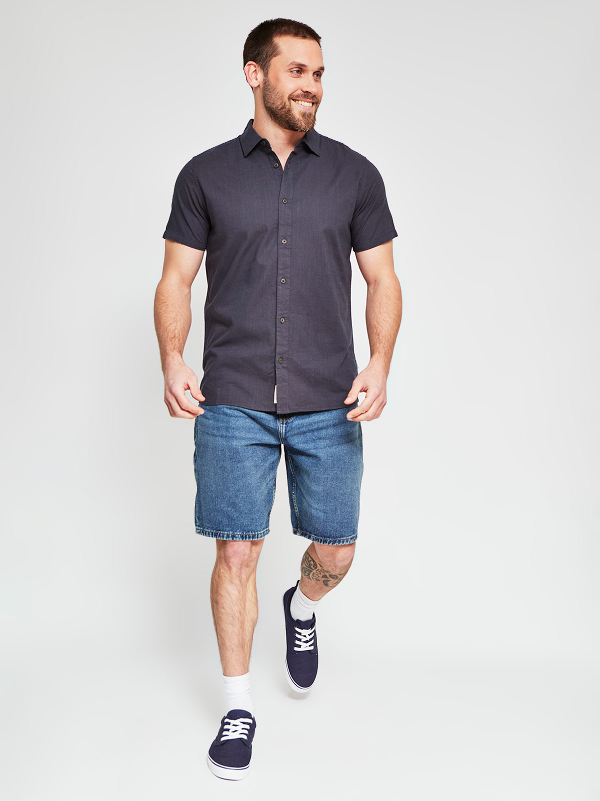 CAMISA HOMBRE CLOUDBREAK ALGODÓN MANGA CORTA - 4