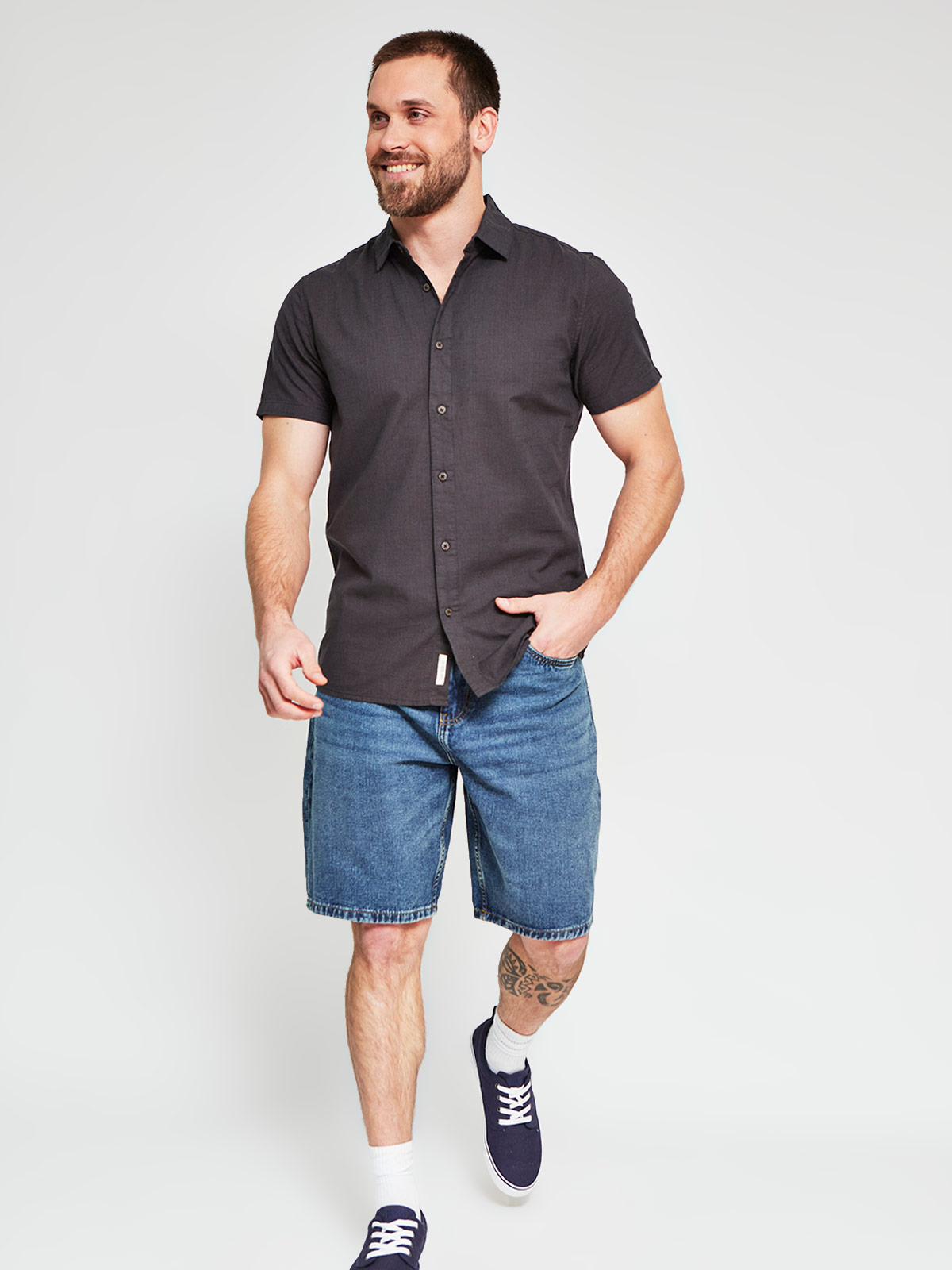 CAMISA HOMBRE CLOUDBREAK ALGODÓN MANGA CORTA - 4
