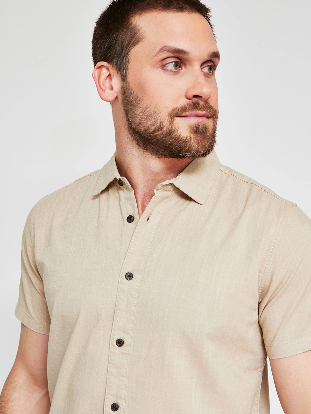 CAMISA HOMBRE CLOUDBREAK ALGODÓN MANGA CORTA - 3