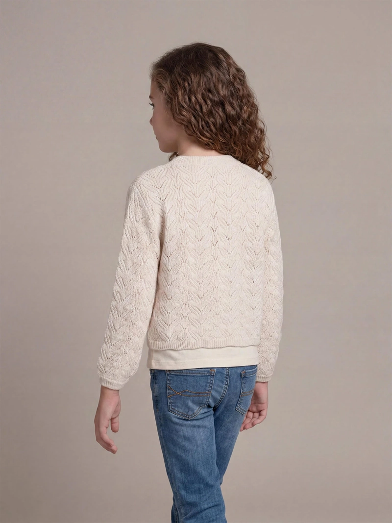 SWEATER NIÑA HARVEST BORDADO - 2