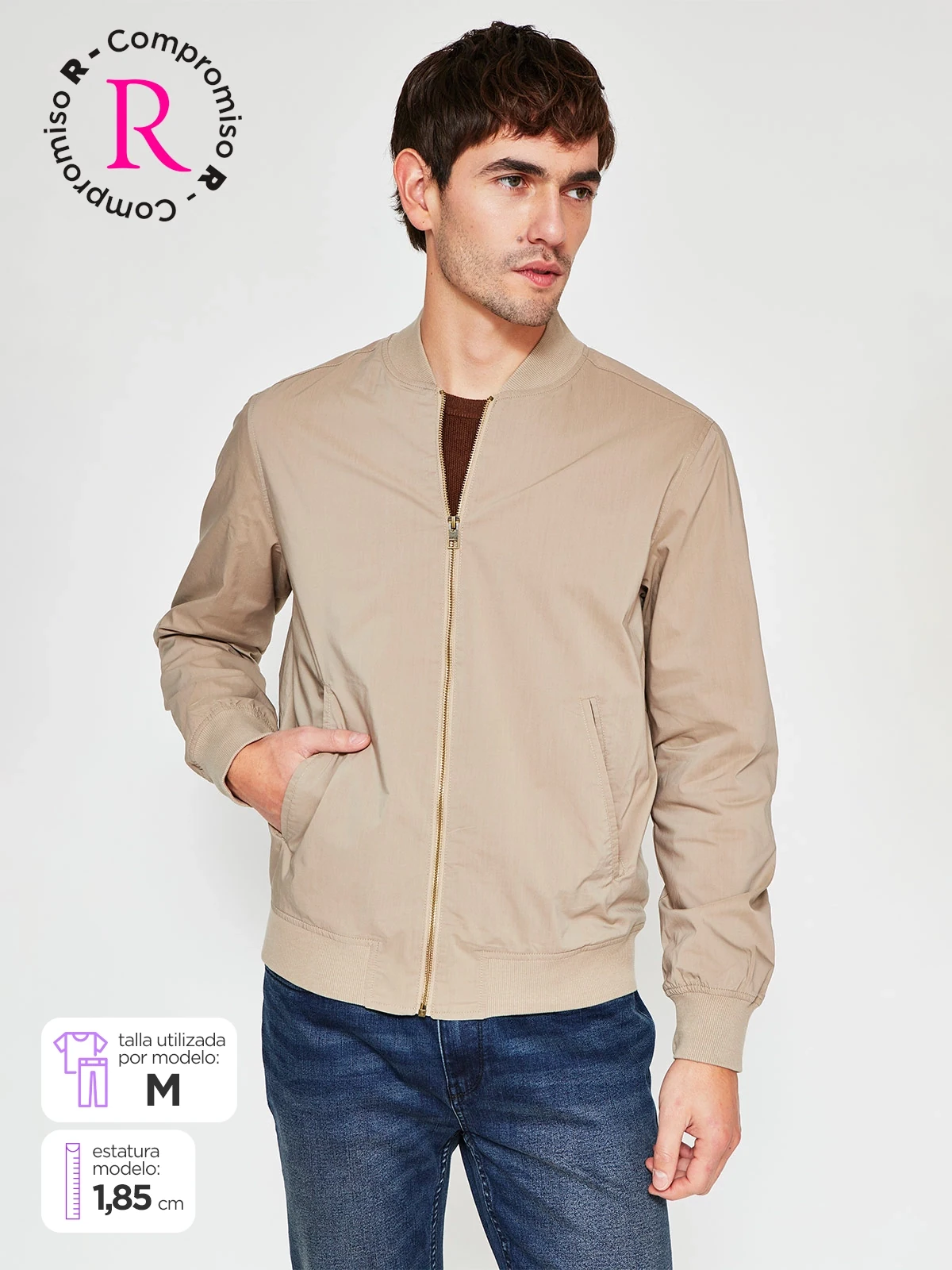 CHAQUETA HOMBRE MARQUIS ALGODÓN BOMBER - 1