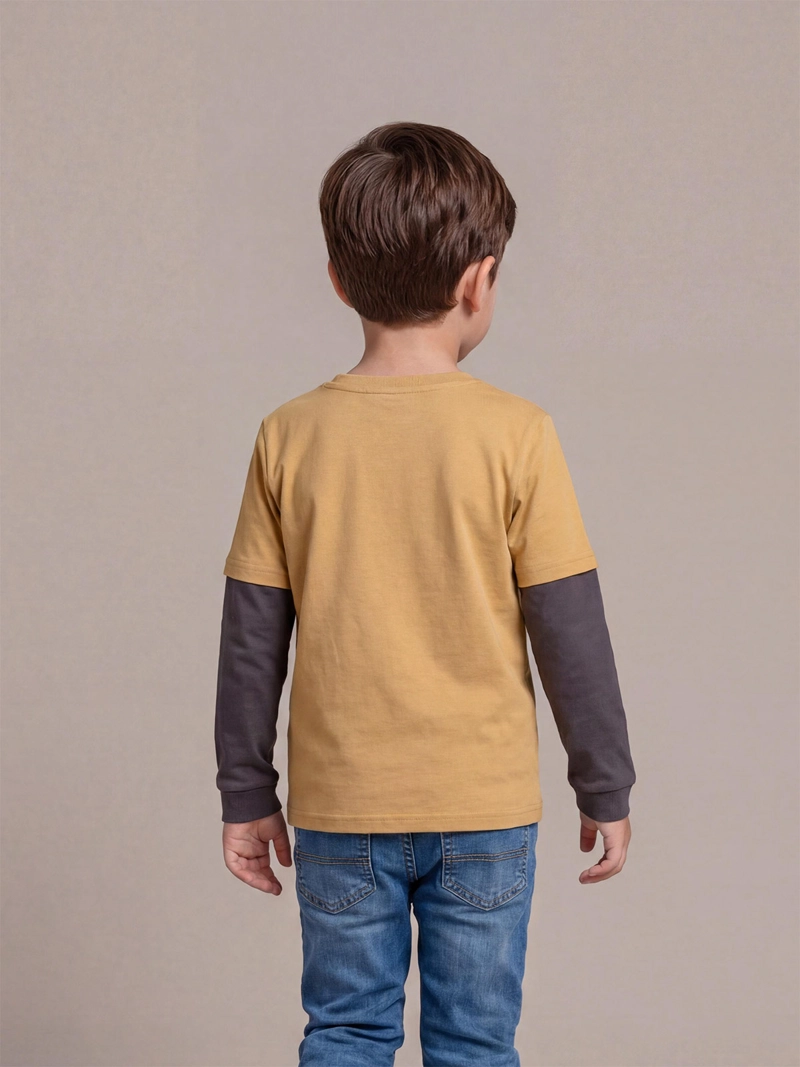 POLERA MANGA LARGA NIÑO HARVEST - 2