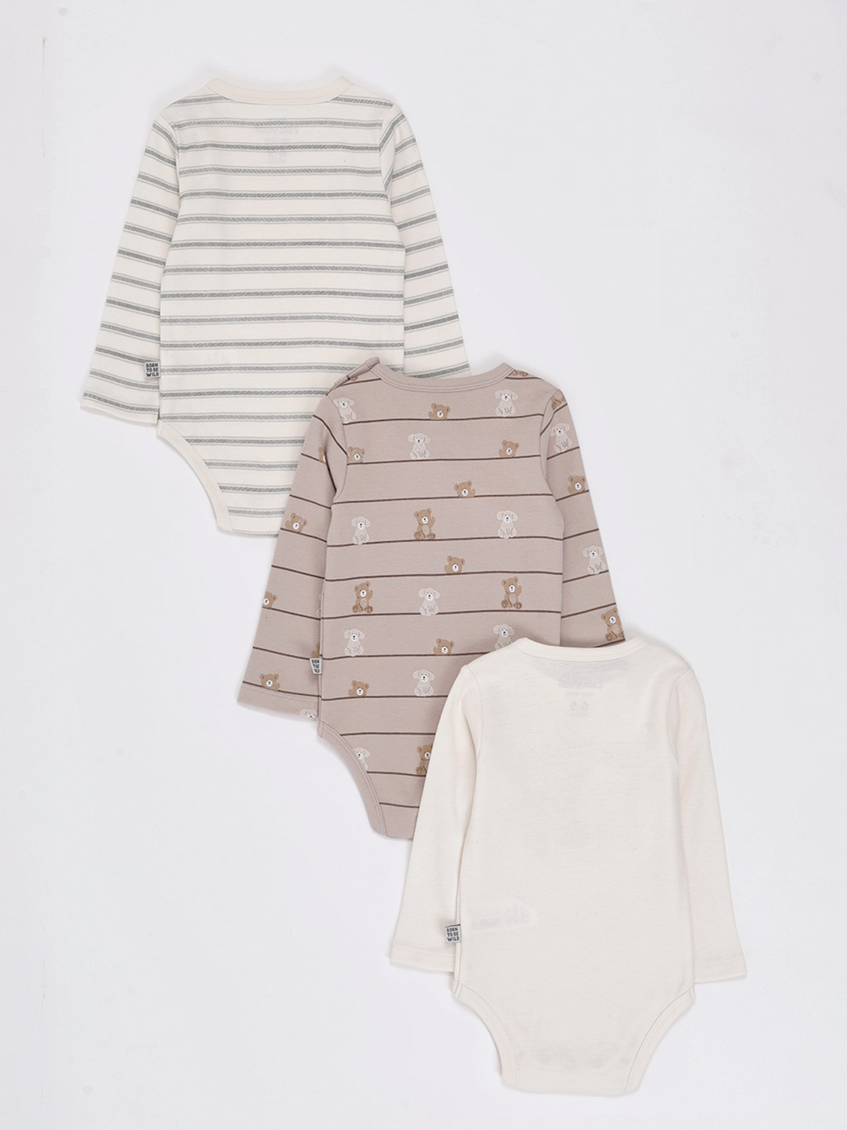 PACK X3 BODY NIÑO BABY HARVEST COLOR - 2