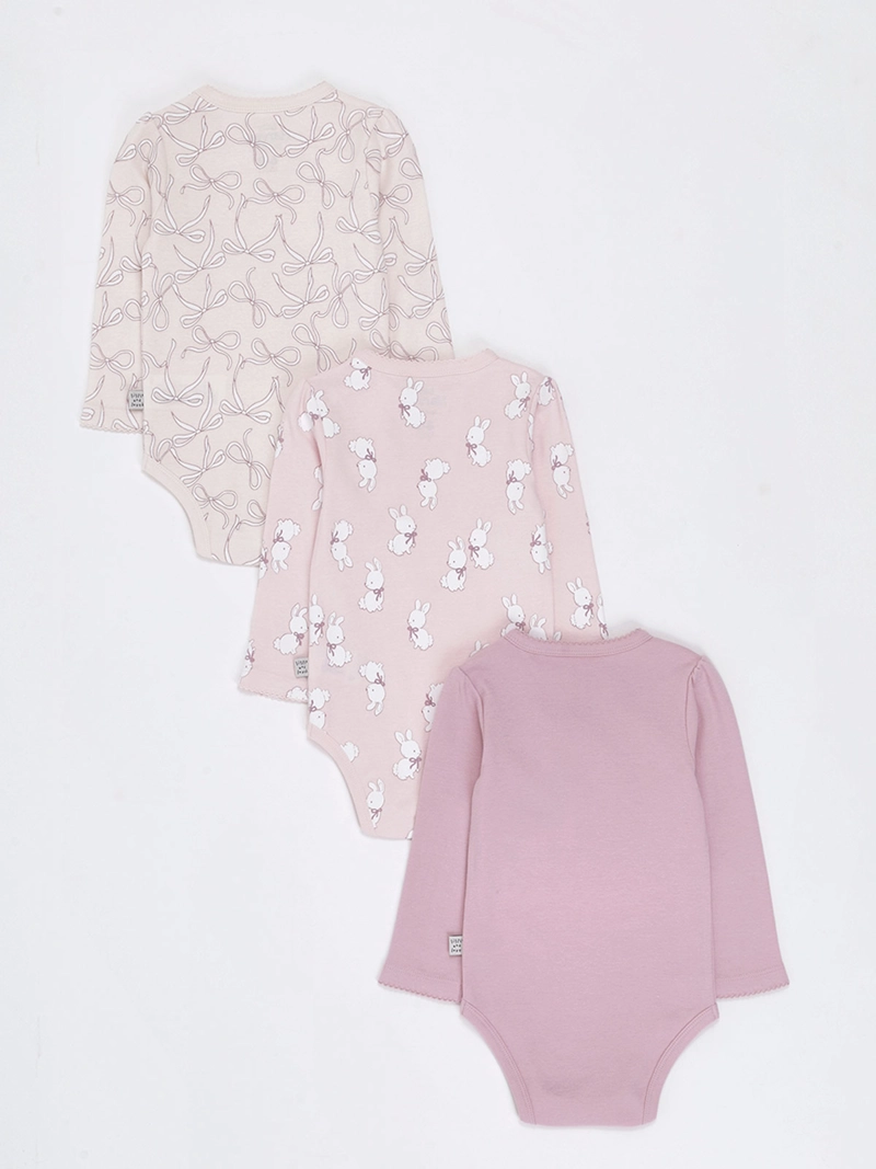 PACK X3 BODY NIÑA BABY HARVEST COLOR  - 2