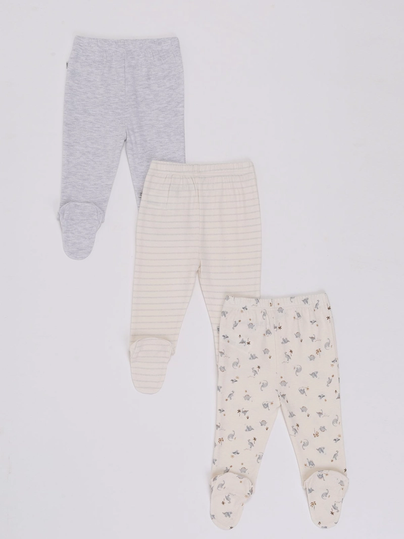PACK X3 PATITA NIÑO BABY HARVEST ALGODÓN  - 2