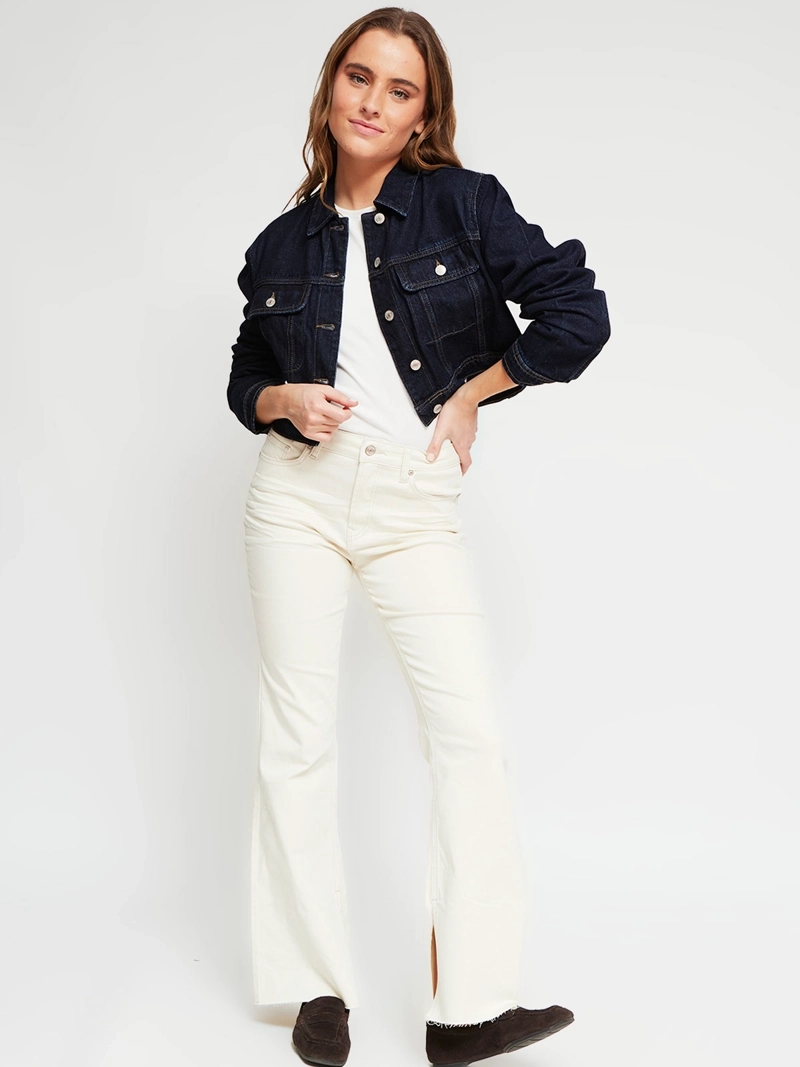 CHAQUETA MUJER INDEX ALGODÓN CORTA DENIM - 5