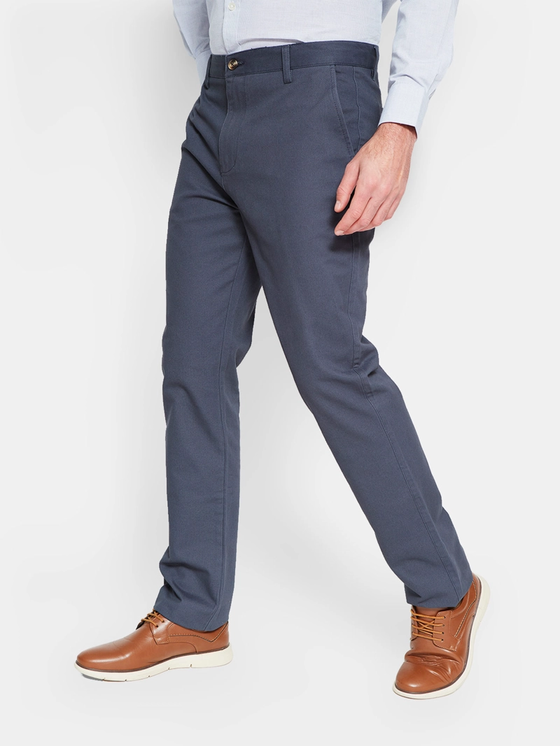 PANTALÓN HOMBRE KENNETH STEVENS ALGODÓN RECTO CHINO - 1