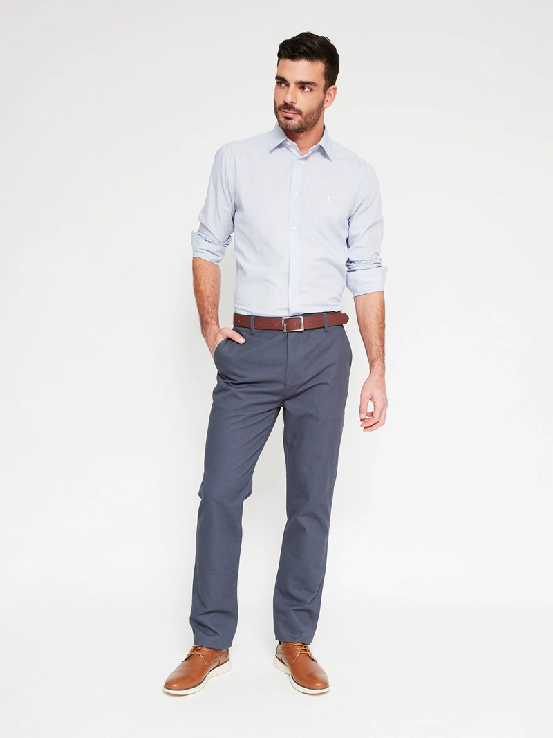 PANTALÓN HOMBRE KENNETH STEVENS ALGODÓN RECTO CHINO - 4