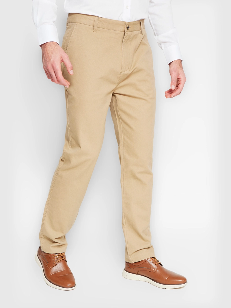 PANTALÓN HOMBRE KENNETH STEVENS ALGODÓN RECTO CHINO - 1