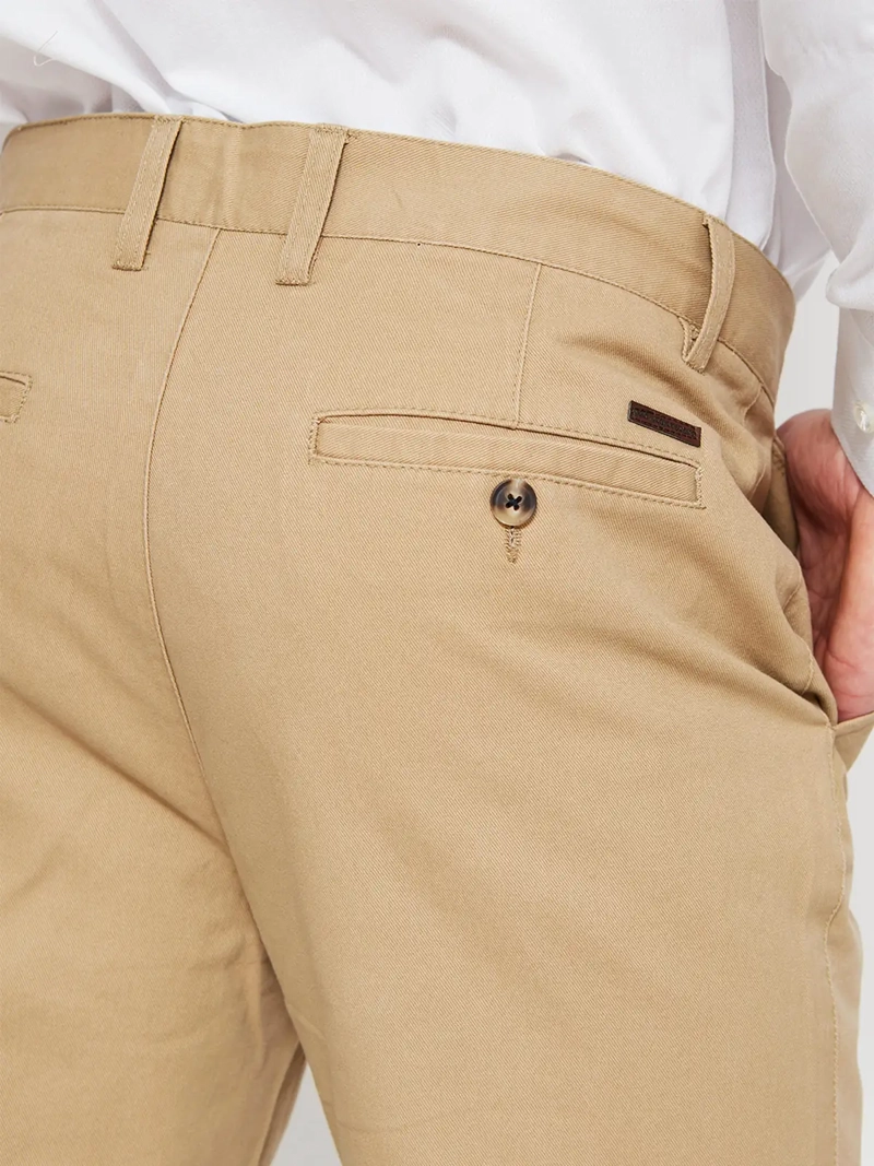 PANTALÓN HOMBRE KENNETH STEVENS ALGODÓN RECTO CHINO - 3