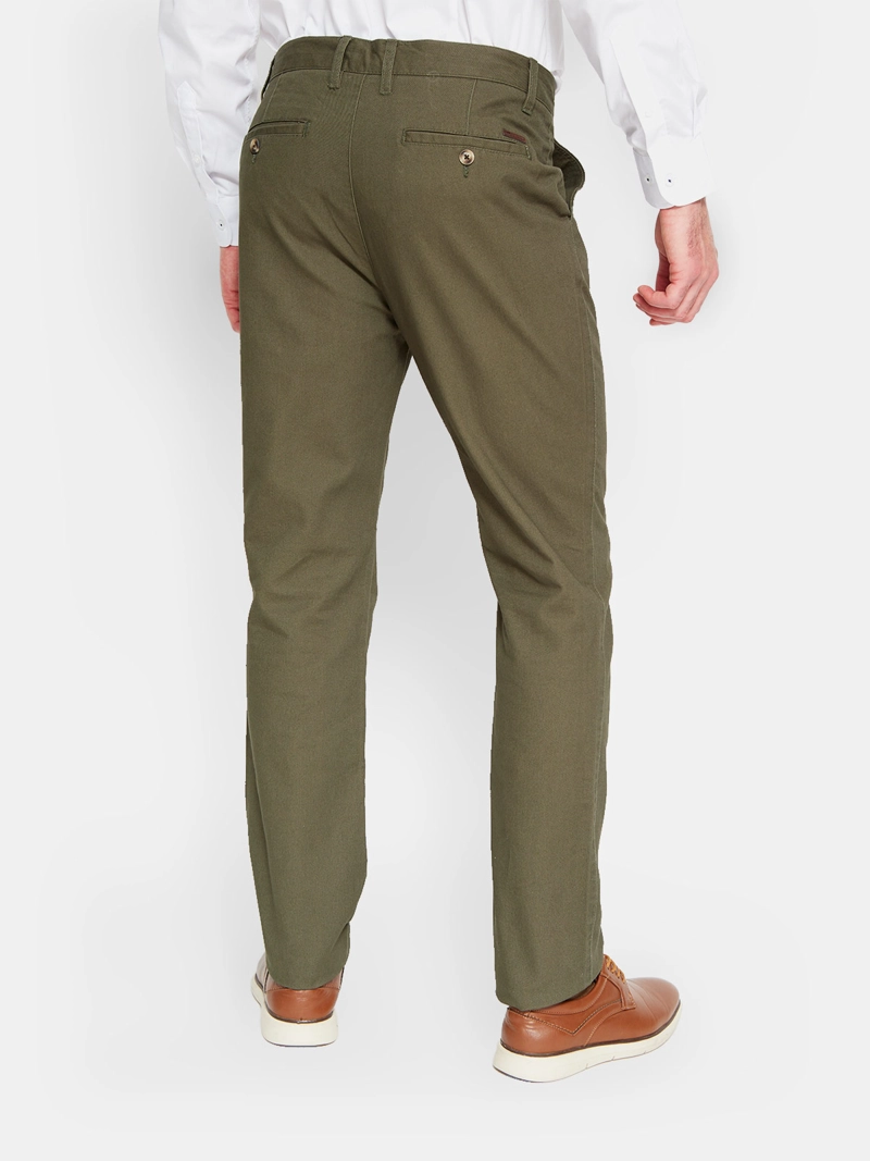 PANTALÓN HOMBRE KENNETH STEVENS ALGODÓN RECTO CHINO - 2