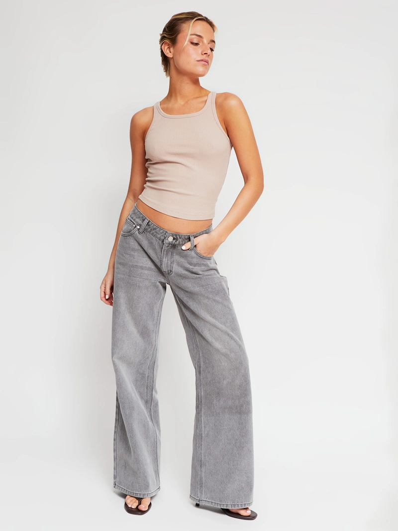 POLERA MUJER INDEX ALGODÓN SIN MANGAS BÁSICA - 4