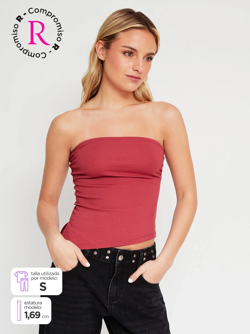 POLERA MUJER INDEX SIN MANGAS
