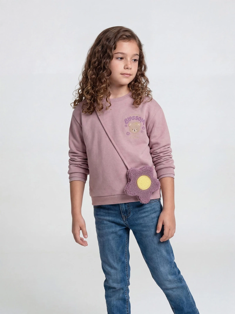 POLERÓN NIÑA HARVEST CON CARTERA - 1